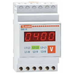 DMK 70 SERİSİ DIN RAY MONTAJ DİJİTAL ÖLÇME CİHAZ.